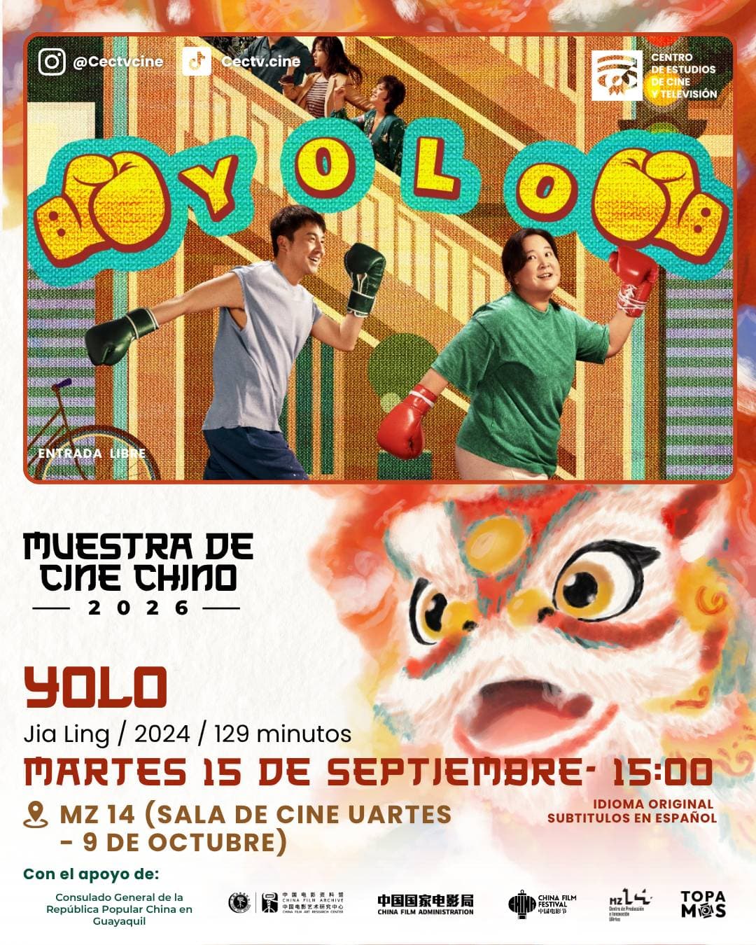 Imagen del evento: YOLO | Muestra de Cine Chino 2026