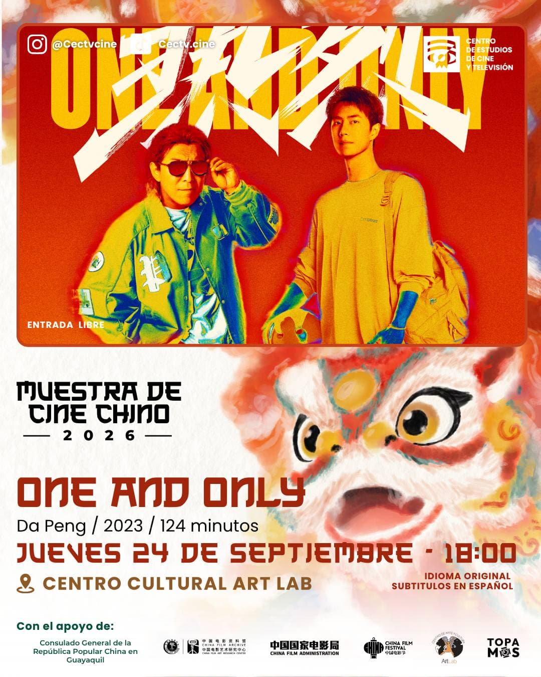 Imagen del evento: One and Only | Muestra de Cine Chino 2026