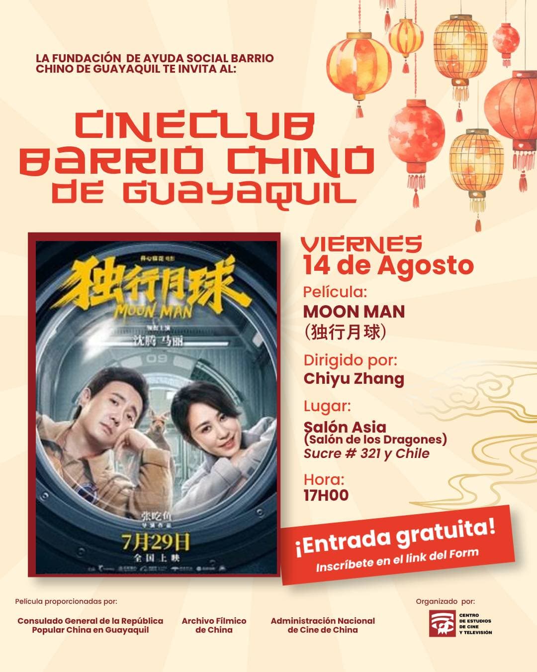 Imagen del evento: Cineclub Barrio Chino: Moon Man