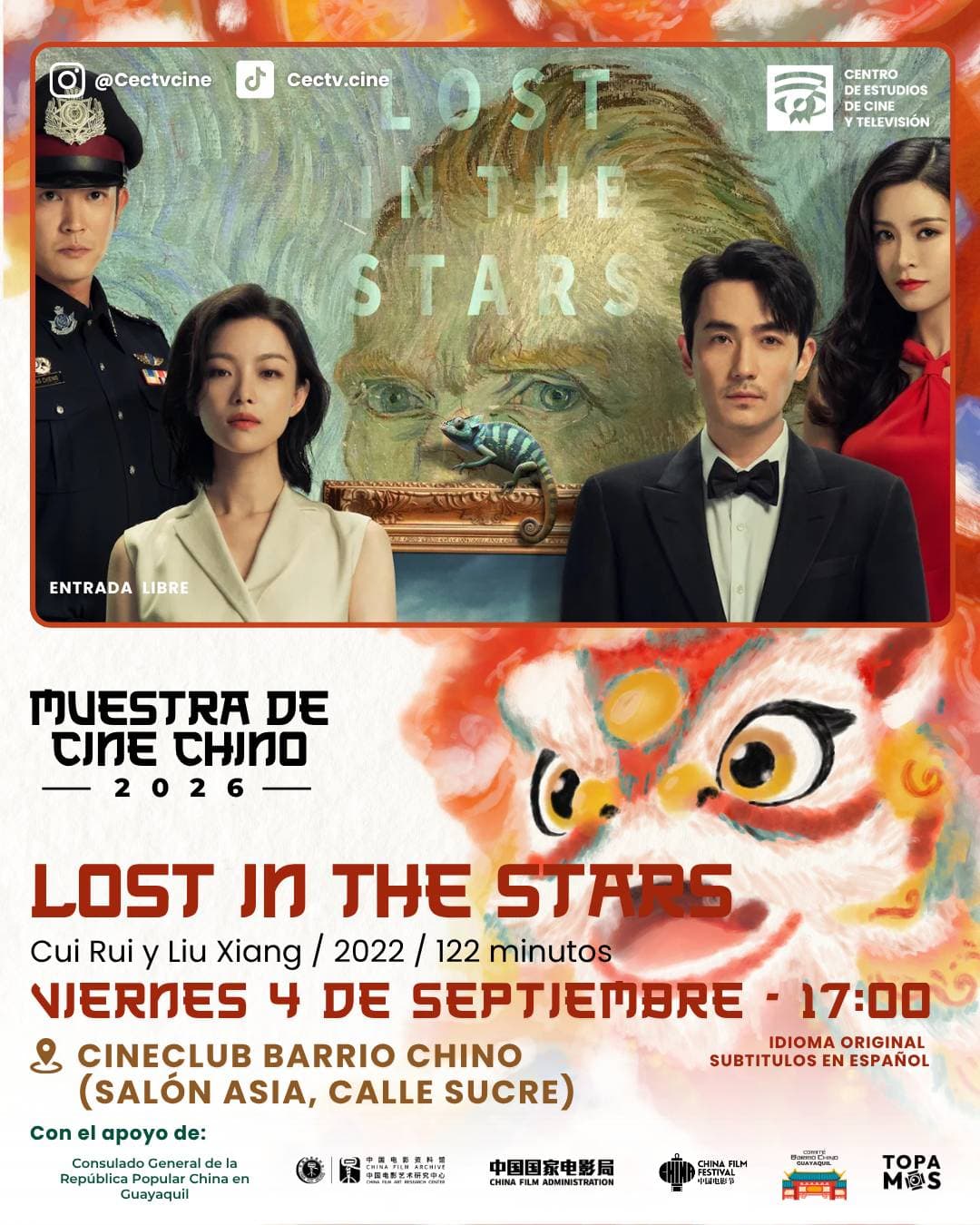 Imagen del evento: Lost in the Stars | Muestra de Cine Chino 2026